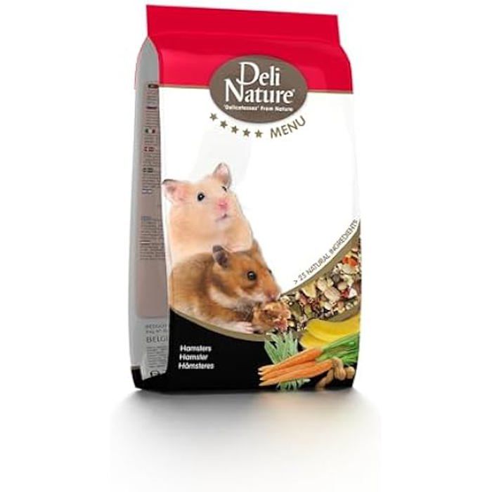 Hamster Food - DELI NATURE - 5 Stars - Banana &; Peanuts - 750 G - Seed Mix