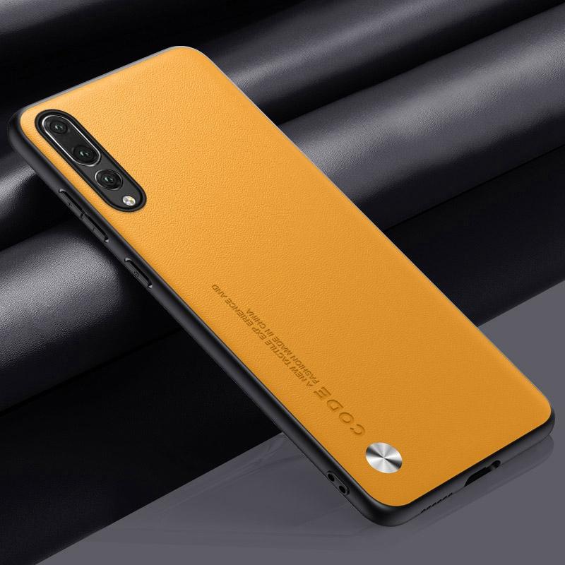 Роскошный чехол из искусственной кожи для Huawei P20 Pro P20Pro, задняя крышка, матовый силиконовый чехол для телефона с полной защитой для Huawei P20 Lite, чехол
