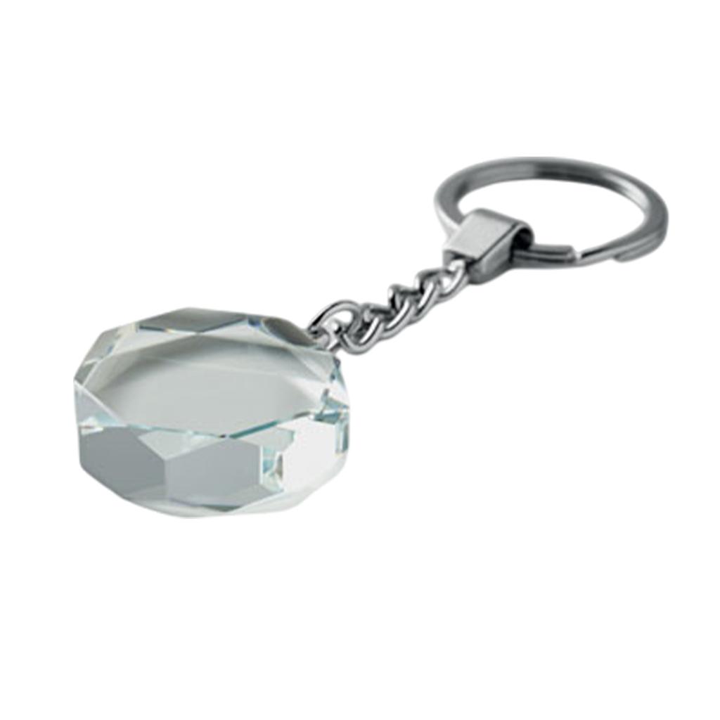MidOcean Roundward Round Glass Keyring