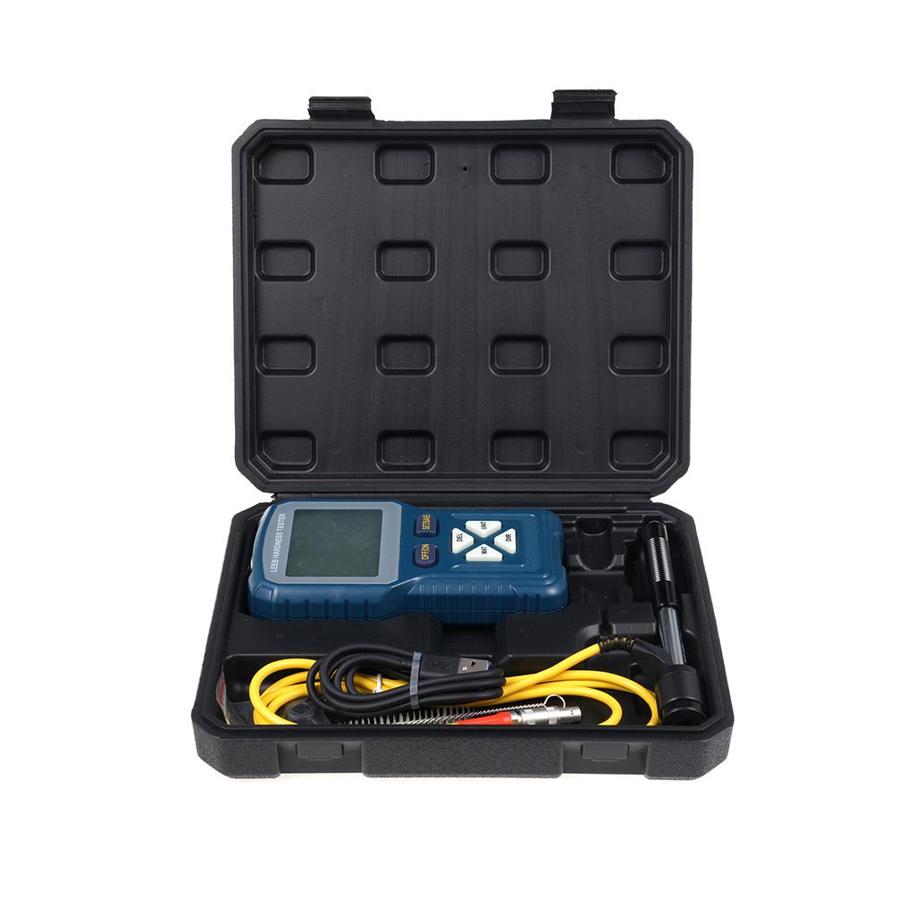 High Precision Leeb Hardness Tester Metals Hardness Test Kit Portable Digital Durometer 360 Degrees  HLD HB