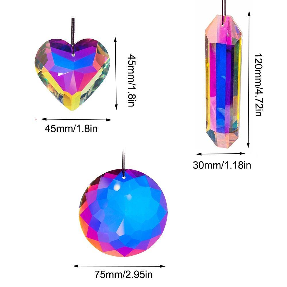 Освещение Suncatcher Prism Подвесной светильник Подвесные кристаллы Подвесной светильник Crystal Garden