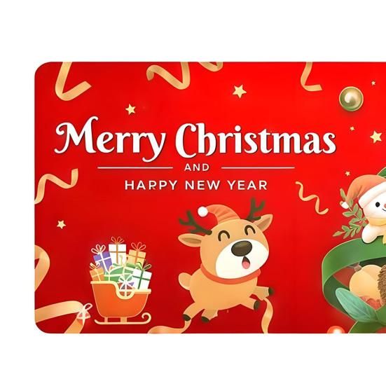 Рождественский конверт для денежного подарка с 10 слотами, сделай сам, для денег, подарочной карты