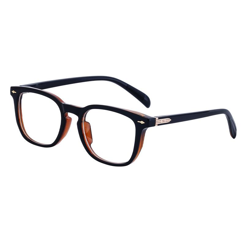 Квадратные очки мужские ремонтные оптические оправы можно сочетать с близорукостью плоские очки мужские