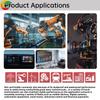 TF Mini Waterproof SIM Card Adaptor IP67 Threaded Back Mount Female Solder Socket FPC Connector Panel Mount Connector