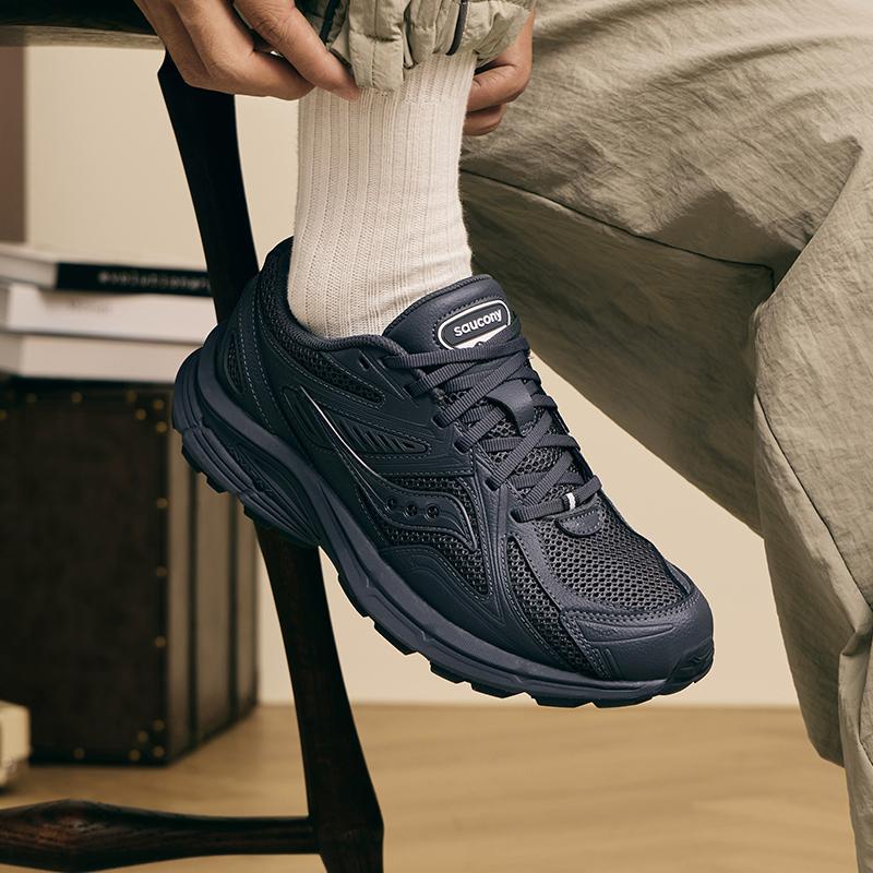 SAUCONY Kinvara 4 Retro TPU Durable Low-Top Running Shoes Unisex Sneaker Dark-Gray S79052-8