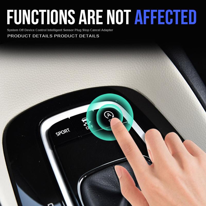 Car Automatic Start Stop Switch Buttons Disable Eliminator Stop Start Engine System Control Sensor For Toyota Corolla -