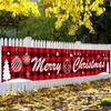 Нетканые рождественские буквы баннер декоративный баннер флаг украшение фестиваля