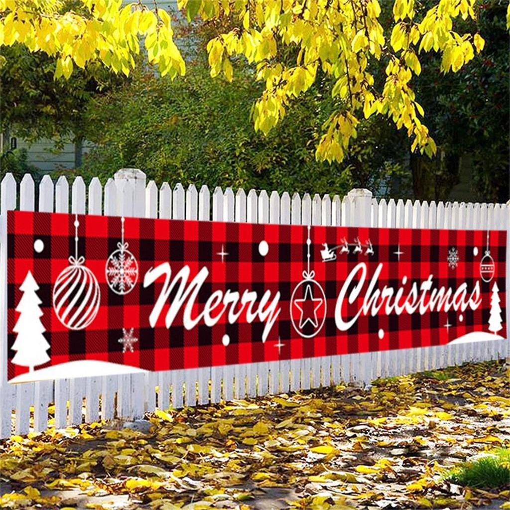 Нетканые рождественские буквы баннер декоративный баннер флаг украшение фестиваля