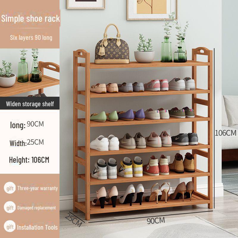 Nanzhu Multi-Layer Dustproof Shoe Rack: Economical Storage for Home, Dorm, or Corridor