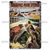Металлический знак 24 Heures du mans, винтажная табличка, жестяная вывеска, настенный декор для бара, паба, металлические поделки, ретро гоночный автомобиль, постер на заказ