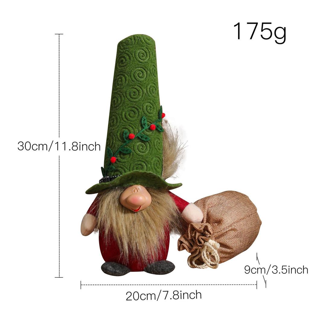 Gnome Christmas Faceless Doll Xmas Tree Decorations 2024 Navidad Gift 2023 New Year Home Decor