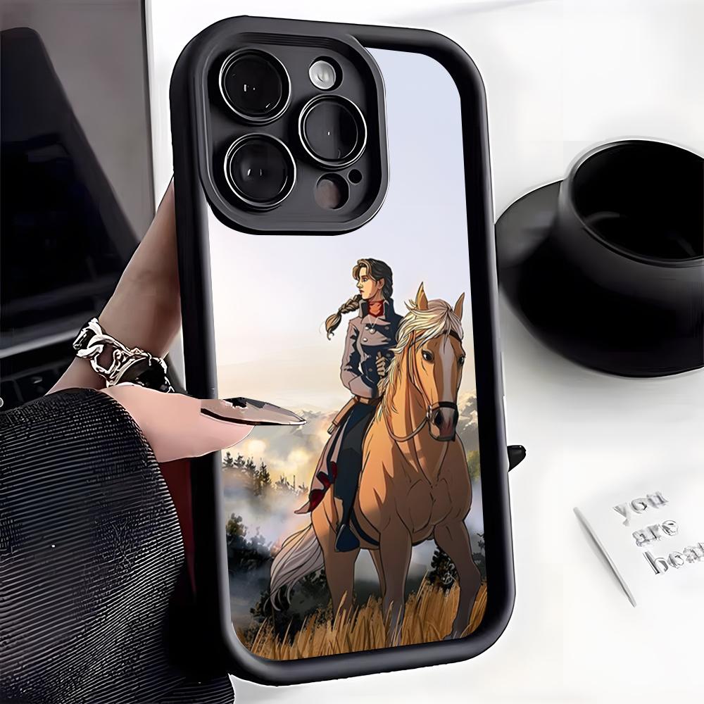 Cool Girl Riding A Horse Phone Case For IPhone 17 Pro Max 16 15 14 Pro Max IPhone 13 Pro Max 11 Plus Silicone Cover
