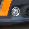 2*Front Fog Light Cover Trim Fog Lamp erts for Jeep Renegade - Chrome
