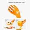 Fork Supplement Tool Children Tableware Elbow Spoon Auxiliary Spoon Baby Spoon Fork Eat Training