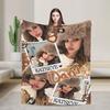 Katseye Kpop Girls Теплое одеяло Детское плюшевое плед с принтом Диван Кресло Фланелевая простыня Покрывало для диван-кровати