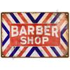 1 шт. Винтажный металлический постер BARBER SHOP Кафе Бар Паб Жестяная табличка Ретро Стрижка и Бритье Борода Знак Домашний Декор 8x12 дюймов