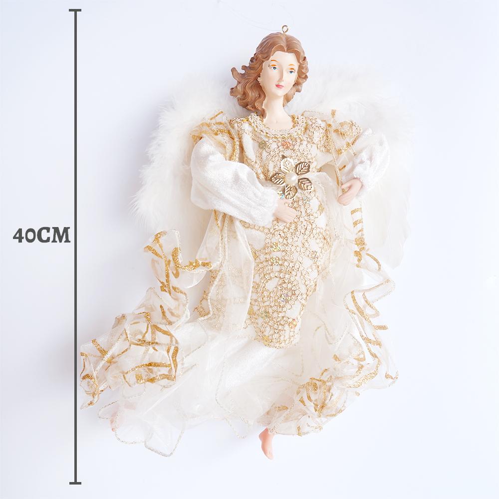 Рождественский кулон, кукла-ангел, украшения для дома, винтажная домашняя подвесная милая кукла-ангел, Рождественский декор, кулон-ангел, игрушка, новогодние детские подарки