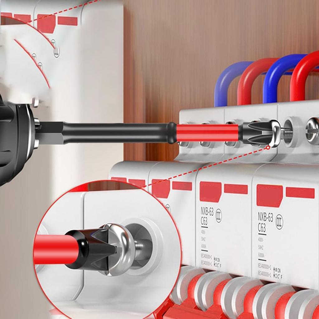 Cross Head Drill Bit And Screwdriver Bit FPH2 High-quality S2 Steel Handle, Suitable For Electrician Screwdriver Bit Circuit Breaker