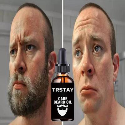 Жидкое увлажняющее и гладкое масло для роста бороды способствует быстрому росту волос