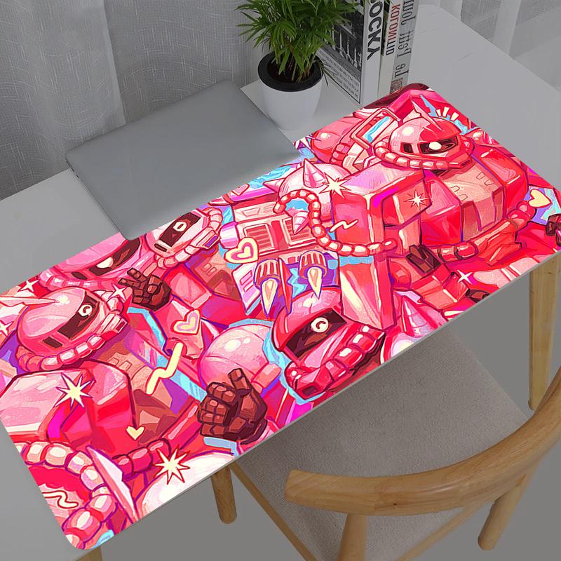 Mouse Pad XL Lockedge Mobile Suit Gundam Large Gaming Accessories Computer Gamer Keyboard Mouse Mat Desk Mousepad For Csgo