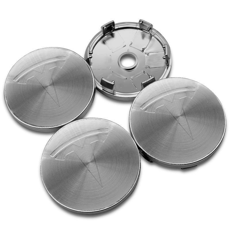 4Pcs 56mm/60mm Tesla Car Wheel Center Hub Cap For Model 3 Model Y Model X Model S Auto Rim Cover Decorate Stickers Accessories