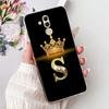 For Huawei Mate 20 Lite Case SNE-AL00 Stylish Crown Letters Cover Soft Slim Phone Case For Huawei Mate 20 Pro Mate20 Lite Fundas