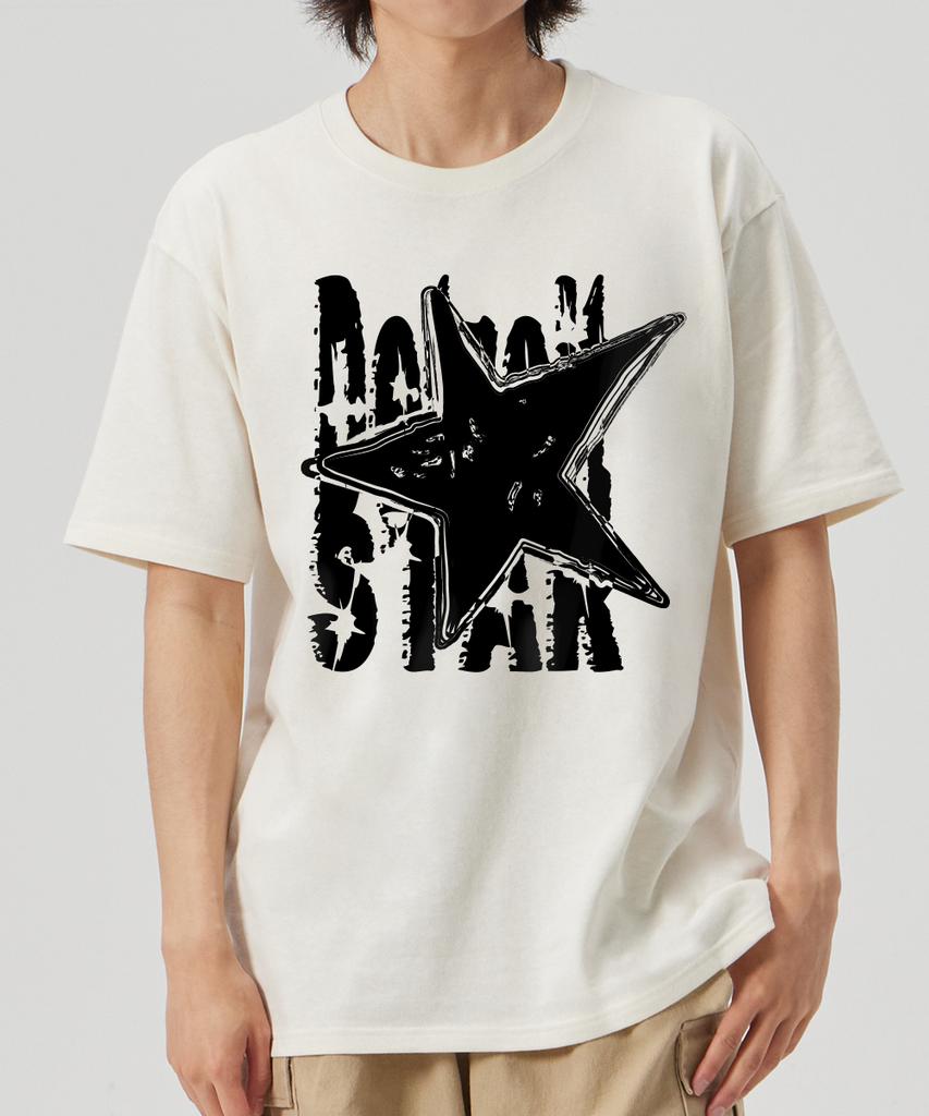 BY.L Футболка с коротким рукавом Detroit Star Кремовая