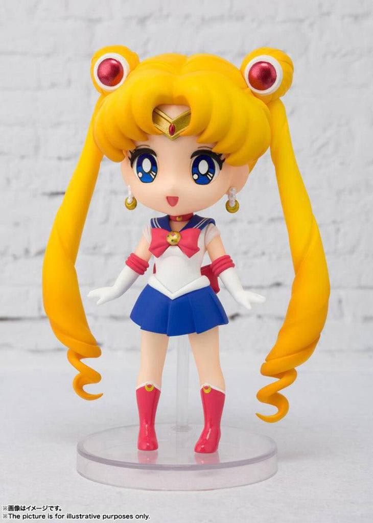 TAMASHII NATIONS Figuarts мини Pretty Guardian Sailor Moon примерно 90 мм окрашенная подвижная фигурка из ПВХ и АБС