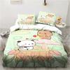 Cute Bubu And Dudu Cartoon Print All Season Twin Bedding Set  Comforter Set Bed Duvet Cover Double King Comforter Cover