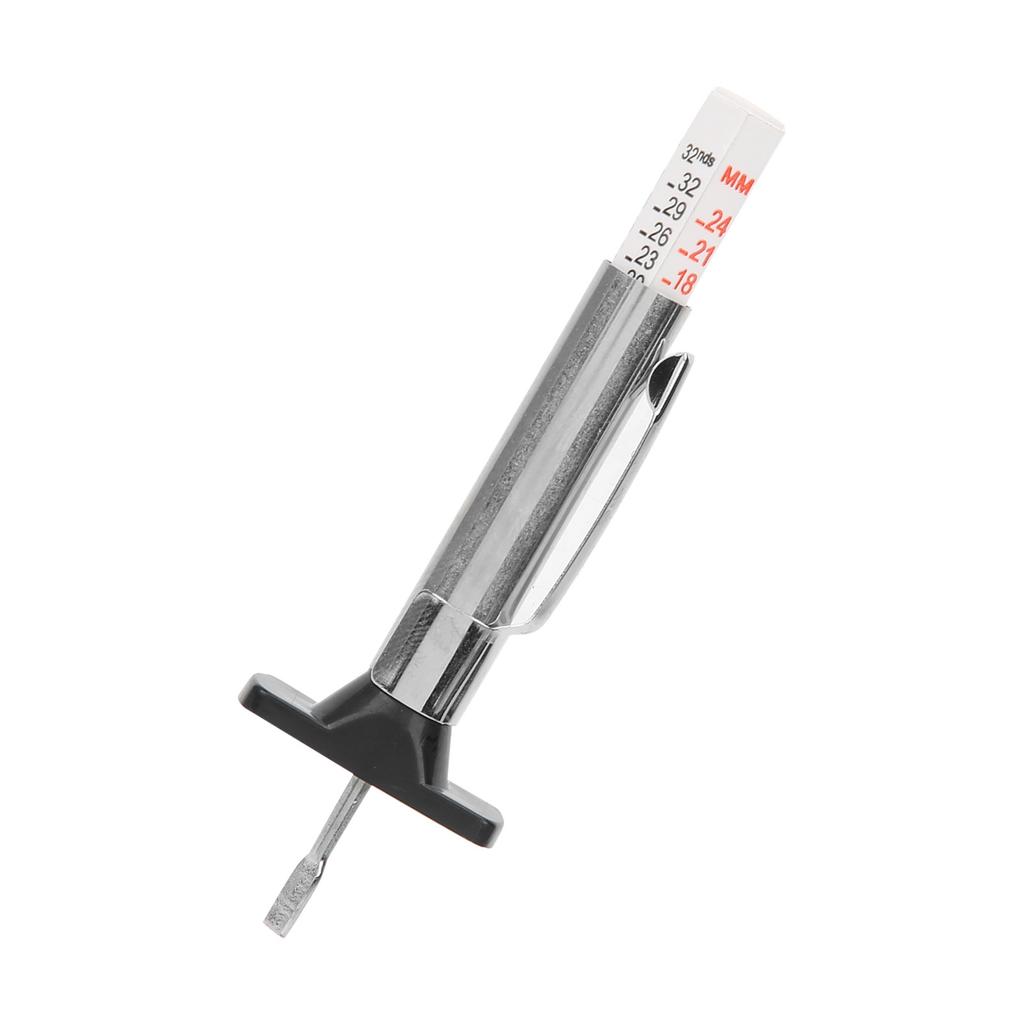 0‑25mm Car Tire Tread Depth Gauge Tester Portable Car Tyre Measuring Tool UniversalSingle Color
