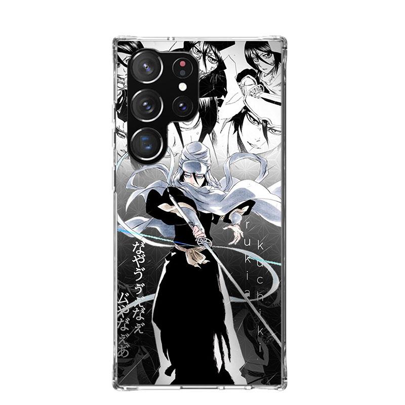 Bleach Kuchiki Rukia Phone Case For Samsung Galaxy S25 Edge S24 S23 S22 S21 FE S20 Ultra S10 Plus + Art Customized Coque Capa Ga