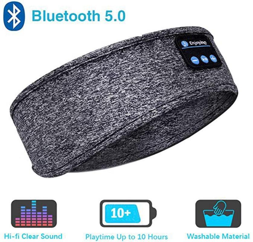 3D Маска для сна с Bluetooth-наушниками для прослушивания музыки, беспроводные наушники для сна, для ответа на телефонные звонки, удобные очки для сна