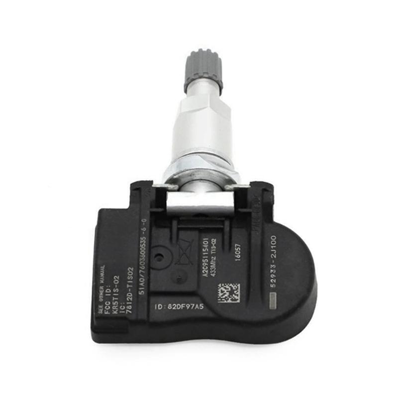 НОВЫЙ комплект из 4 датчиков давления в шинах TPMS 433 МГц 52933-2J100 529332J100 для Hyundai Accent, Genesis, Elantra, Kia Rio, Sorento 2012-2019