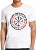 Вегвизир Викинг Кельтский Компас Крутой Подарок Футболка T Shirt M223