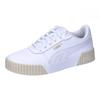 Puma Carina Sneakers 2024 White Snow Cm 2.0 (385849) Women's Fall/Winter Colors Gold/Alpine (Size 28), 22.0