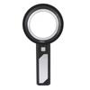 Seniors 6X/15X Magnifying Glass 6 LED Lights Handheld Lens Magnifier for Reading Inspection