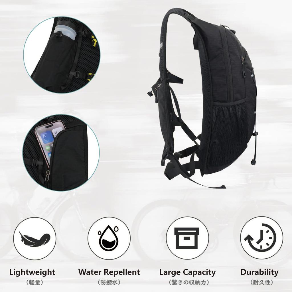 JEELAD Гидратационный беговой рюкзак для трейлраннинга и активного отдыха 2 л мешок для воды, марафоны, велоспорт, бег трусцой, бег, велосипеды, альпинизм,