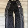 Mens Cotton Embroidered Patch Stripe Hooded Sweatshirt Jogger Pants Set Loose Sporty Casual Tracksuit 2025