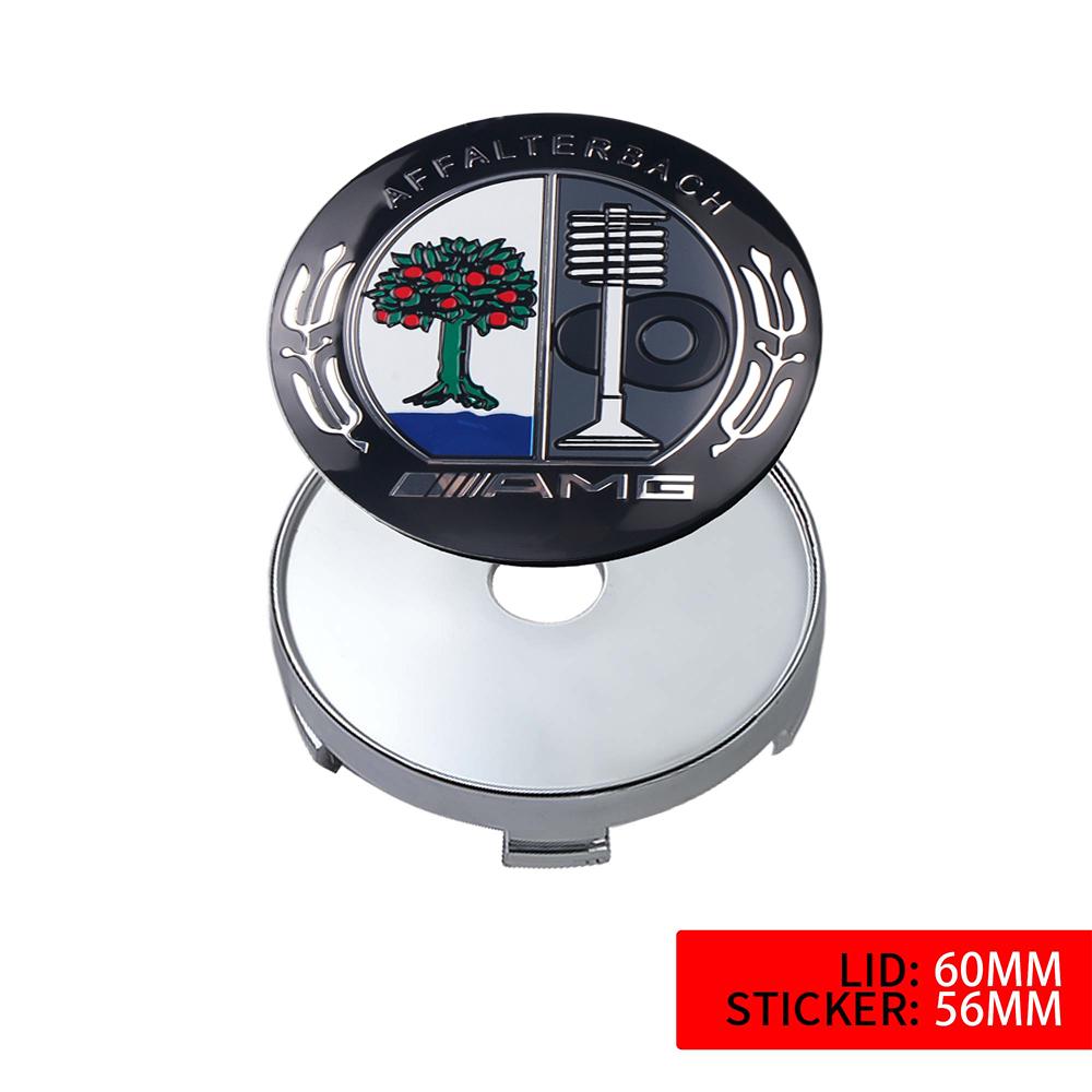 60mm/63mm/68mm Car Wheel Center Cap Hub Covers Badge Accessories for Mercedes Benz A B C E R G S Class AMG W124 W169 W176 W212