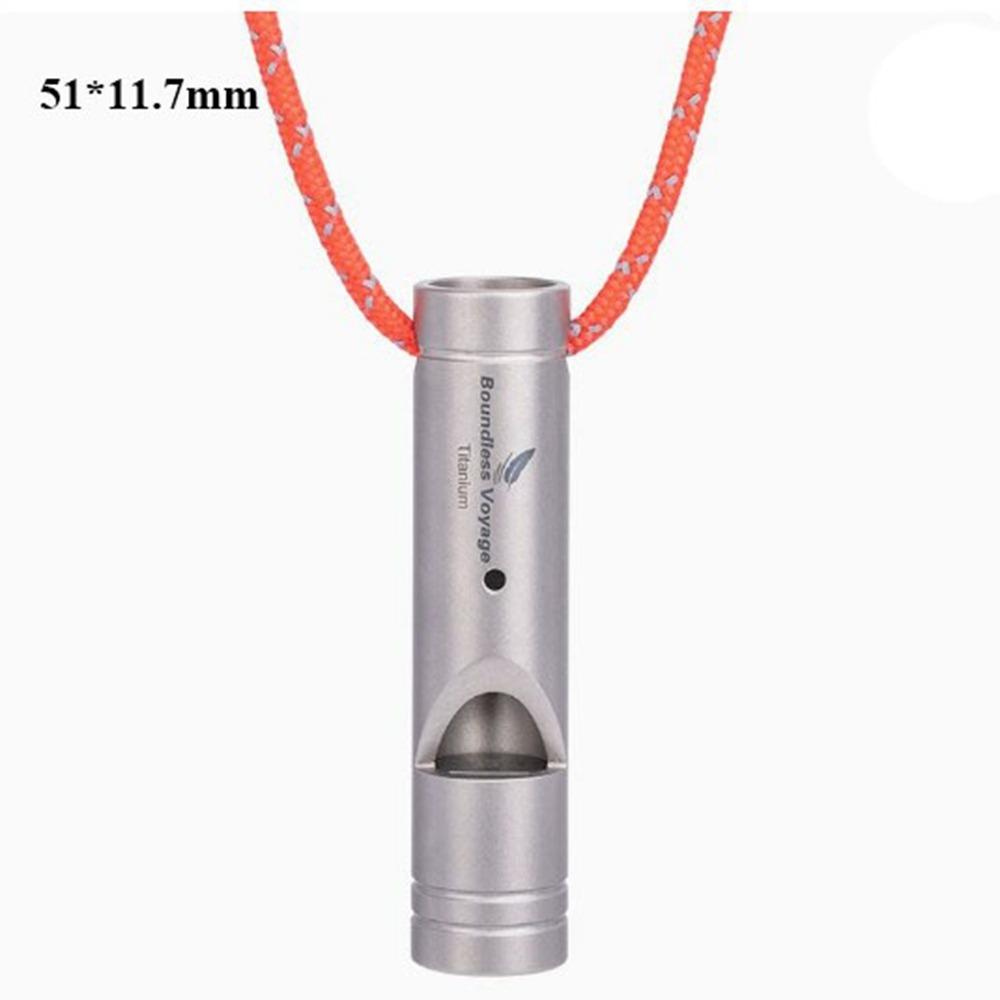 Mini Loud Lightweight Whistle Portable Emergency Exploring Accessories Outdoor EDC Tool