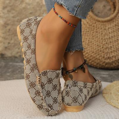 Весенне-осенние лоферы, износостойкие женские повседневные туфли на одной платформе, модные нескользящие мягкие туфли на плоской подошве, спортивные лоферы, Zapatos De Mujer