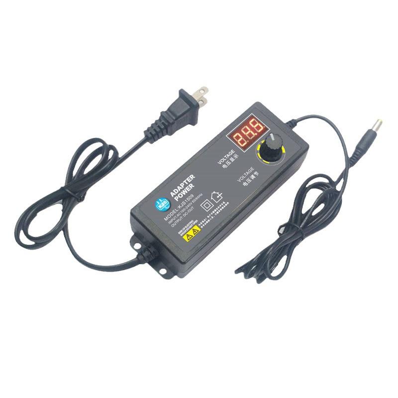 Kojiesheng 60W 3-36V Universal Adjustable Voltage Adapter with Display