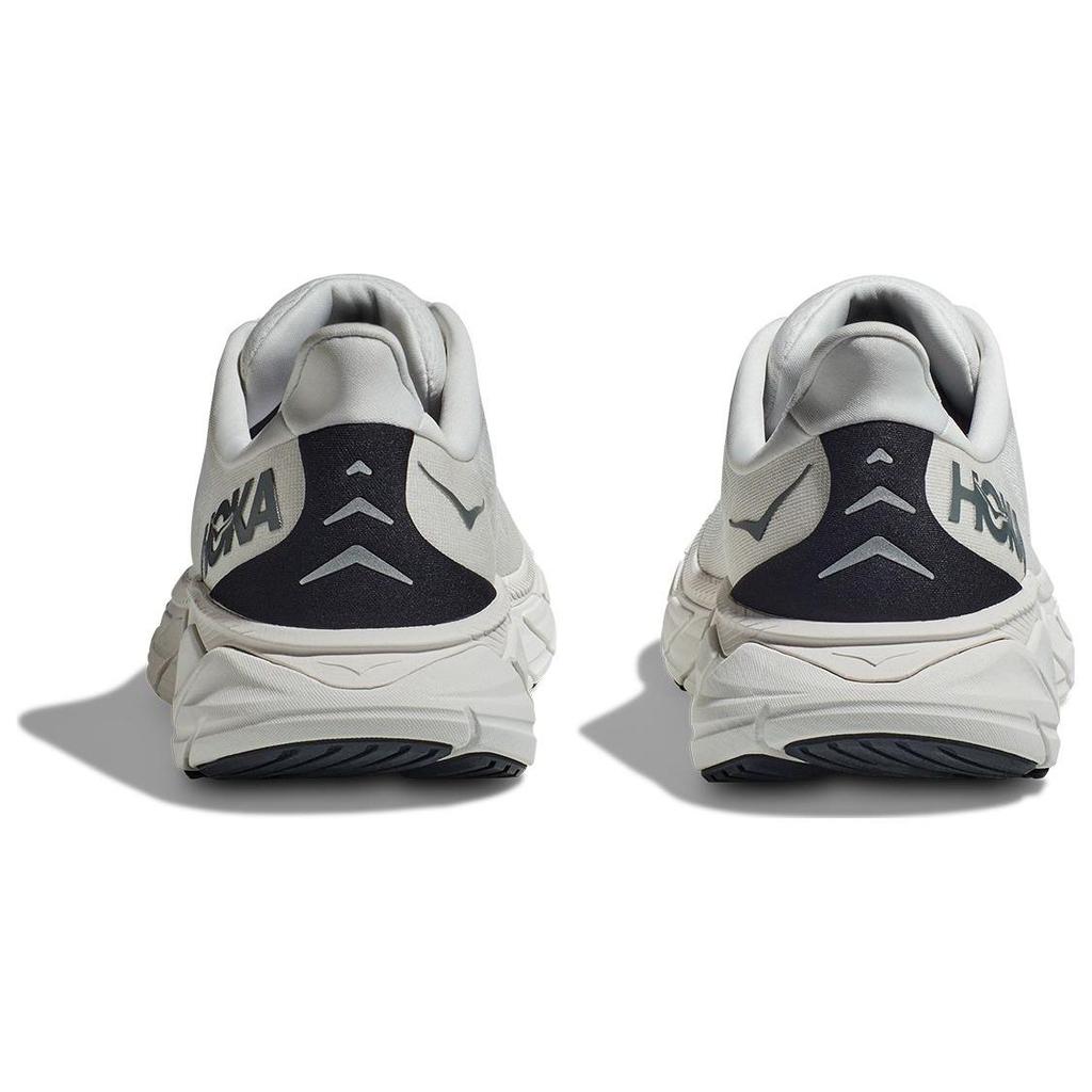 HOKA Arahi 6 2E Wide Blanc De Blanc Steel Wool Мужские кроссовки белые 1123196-BDBSW