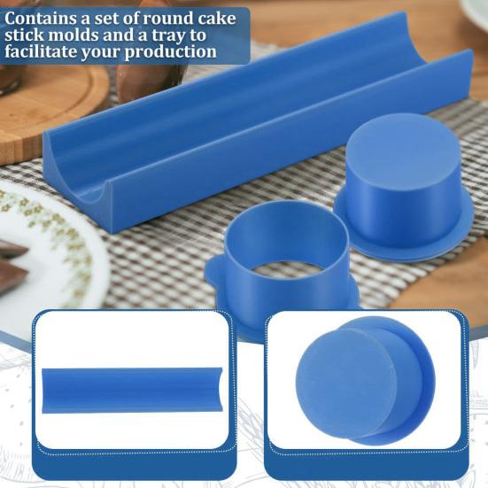 Набор форм для кейк-попсов с 9-дюймовым подносом, форма для кейк-попсов, круглая форма для печенья, набор форм для выпечки для вечеринок, свадеб, домашних десертов