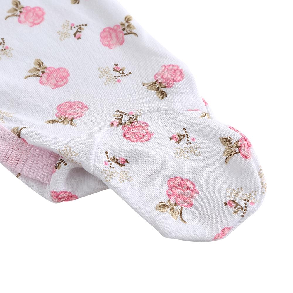 Одежда для маленьких девочек, хлопковая одежда с цветочным узором и длинными рукавами для новорожденных, комбинезоны, костюмы Infantil, одежда для малышей