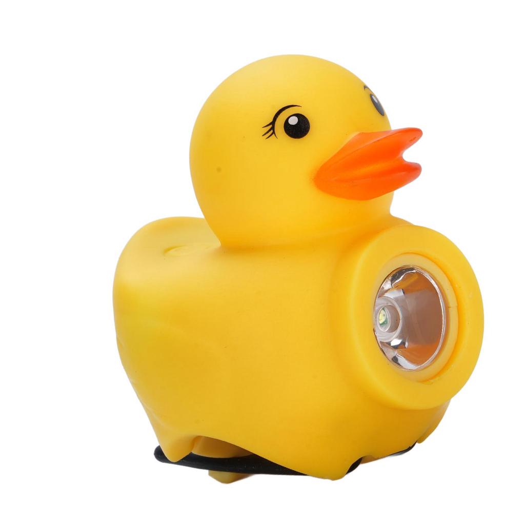 Duck Bicycle Horn with Light Silicone 850mAh Battery Improve Safe Riding Duck Bike Bell for Electric Scooters