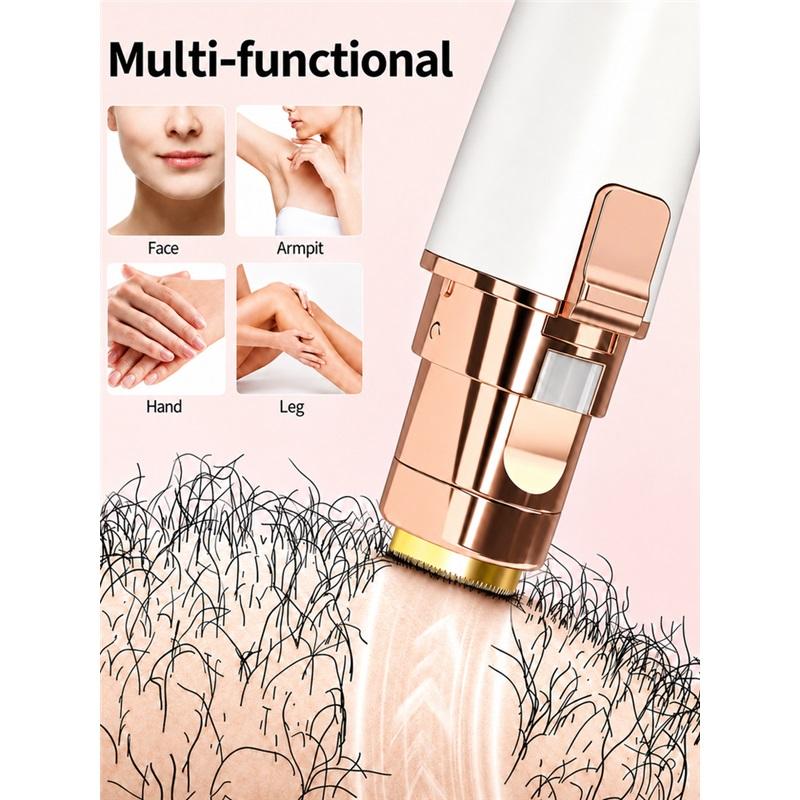 Eyebrow Trimmer Electric Eyebrow Trimmer for Women Face Sharp Rechargeable Eyebrow Razor for Women Trimmer Set Replacement Blade