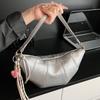 High Sense Niche Croissant Women 2025 New Personality Versatile Internet Celebrity Super Fire Explosion Shoulder Messenger Dumpling Bag