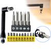Special-shaped Screwdriver Set 1/4" 6.35mm U-shaped Y-Type New Double Head Screwdriver Bit Drill Set Utility Tool Accessories