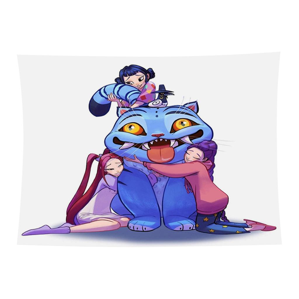 150x200cm Fashionable Printed Hanging Cloth Background Cloth Wide Room Background Decorative Cloth